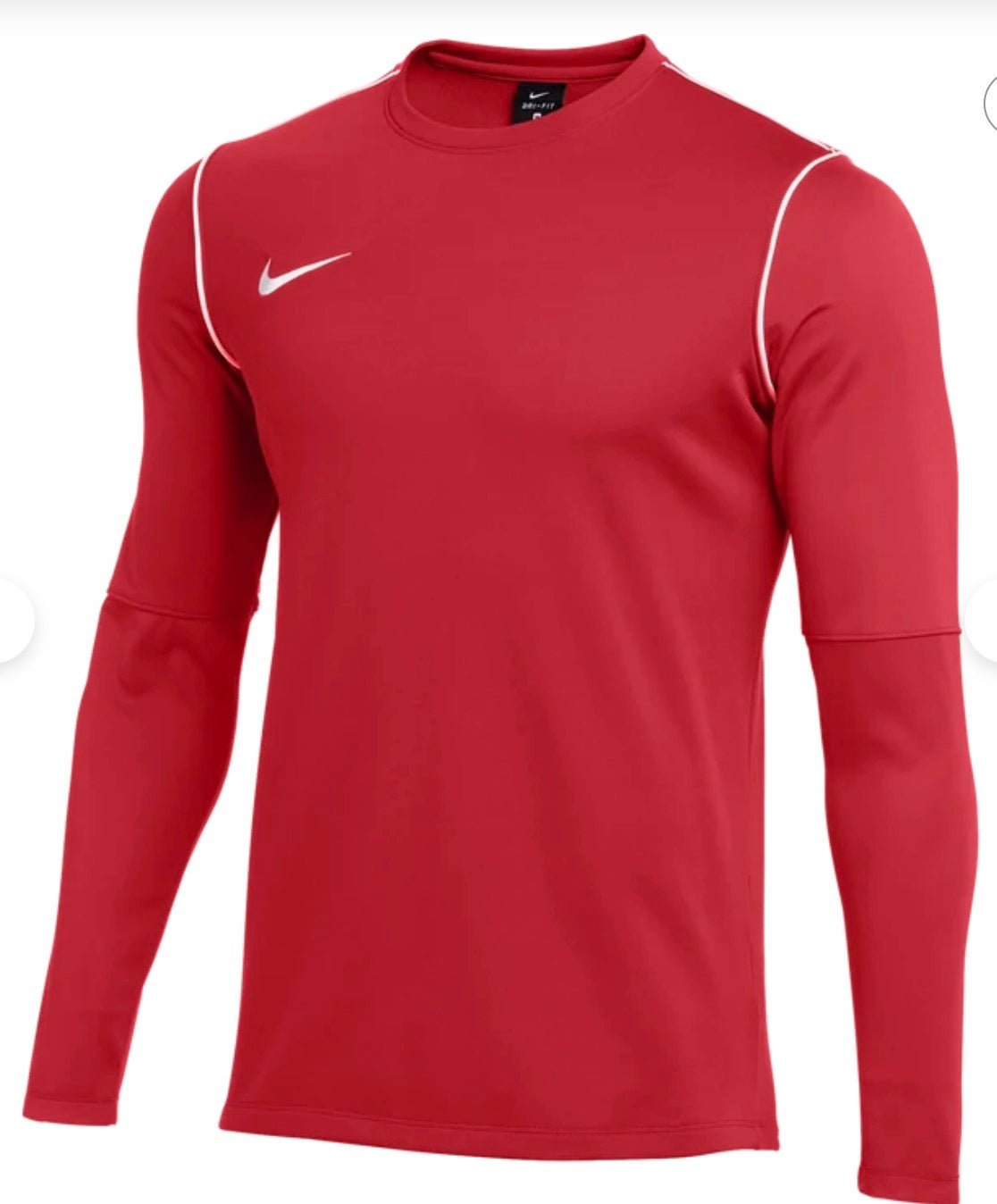 NIKE DRY PARK 20 LONG SLEEVE CREW TOP