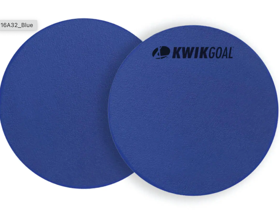 Flat Round Markers - 10" Diameter - Set of 10