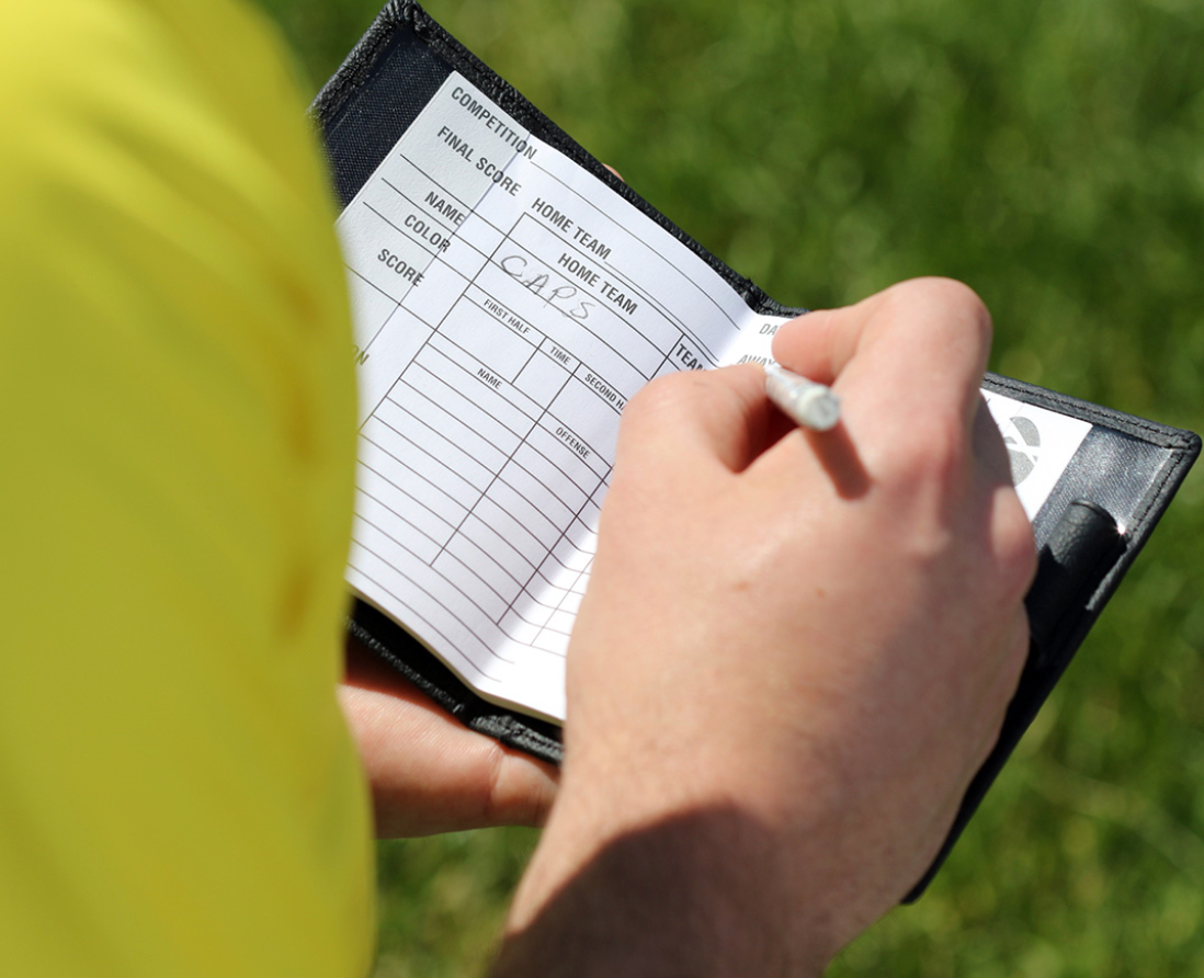 Referee Score Sheet