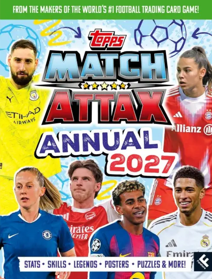 Topps Match Attax Annual 2027 Book