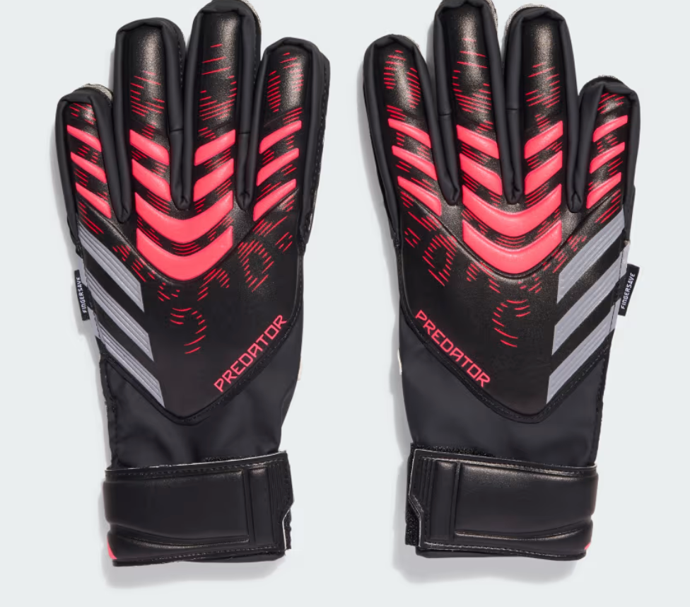 Predator Match Fingersave Goalkeeper Gloves Junior