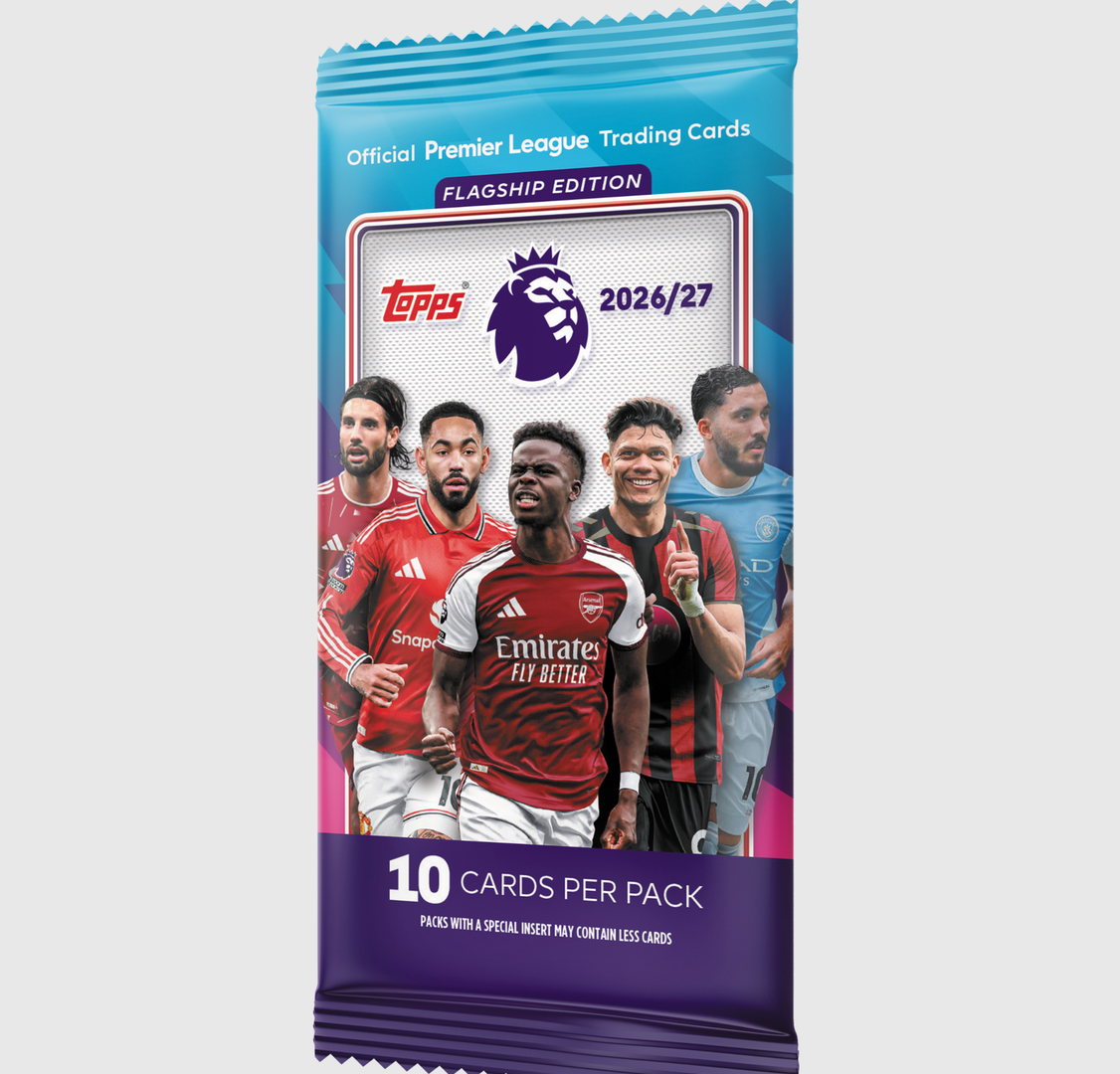 Premier League Topps 2026/2027 Flagship Edition Trading Cards Packet
