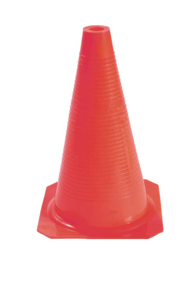 9'' Orange Practice Cone - INDIVIDUAL