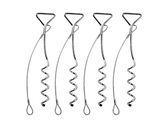 Portable Auger Anchors - Set of 4