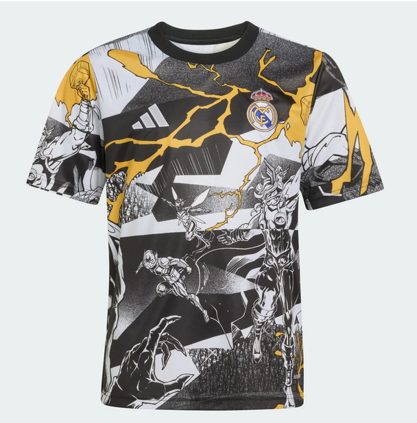 Youth Real Madrid Avengers 25/26 Pre-Match Shirt