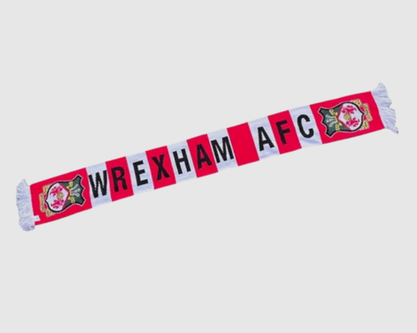 Wrexham A.F.C. Striped Scarf