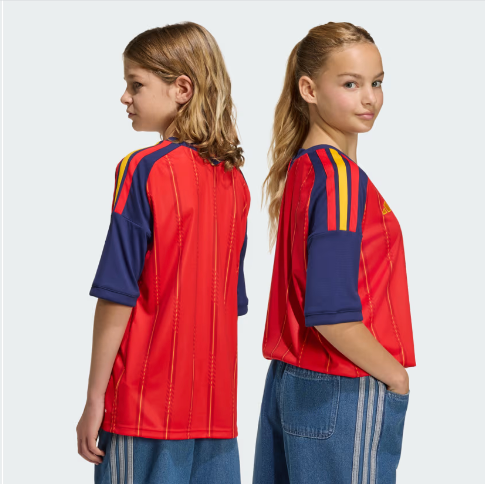 Spain 26 Home Youth Jersey