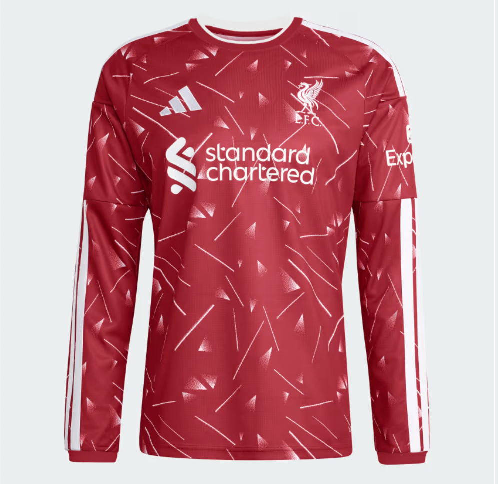 Liverpool FC 26/27 Home Jersey Long Sleeve
