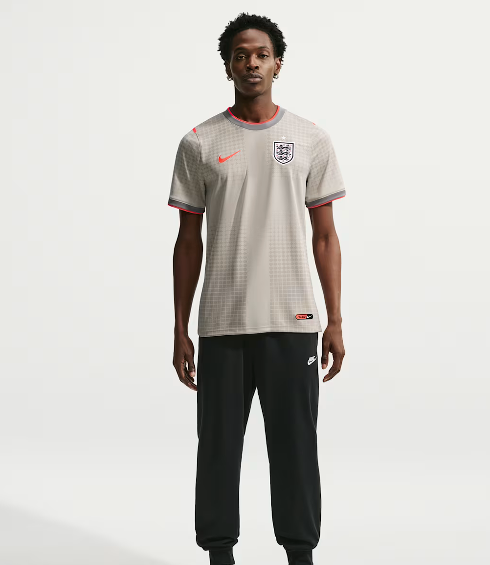 England x Palace Men's Academy Pro Short-Sleeve Soccer Top