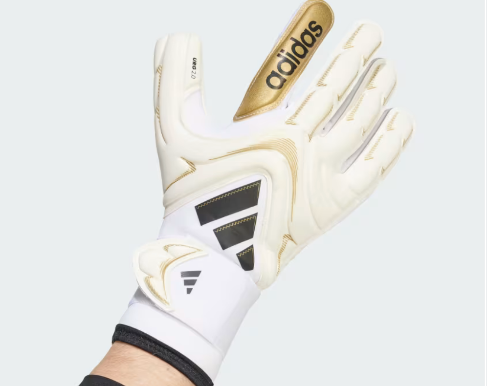 Copa Pro Goalkeeper Gloves  White/Gold