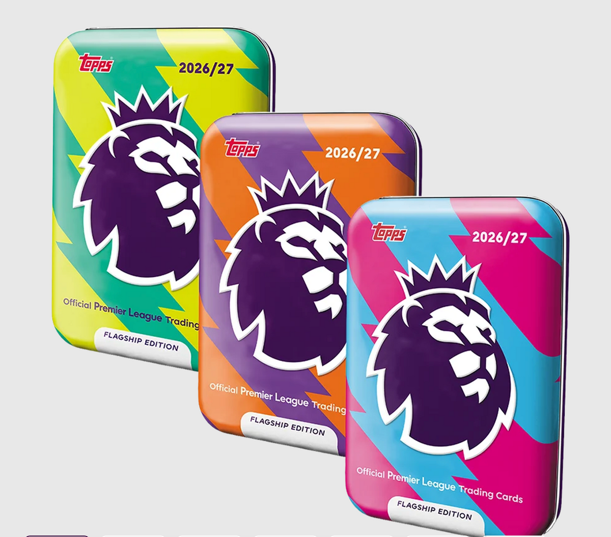 Premier League Topps 2026/2027 Flagship Edition Mega Tin
