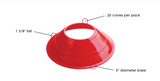 Mini Disc Cones - Pack of 25