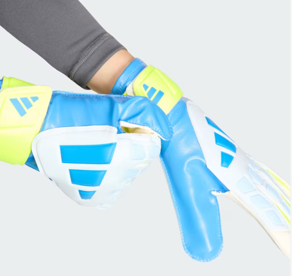 Junior Predator Training Gloves [Ray Blue / Lucid Lemon]