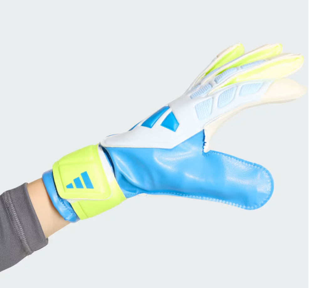 Junior Predator Training Gloves [Ray Blue / Lucid Lemon]